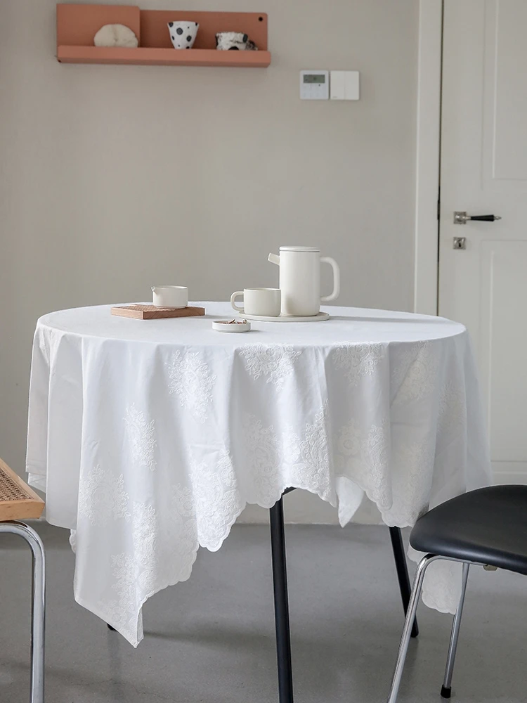 Скатерть MO MO'S TALK Ins из чистого хлопка с кружевной вышивкой, водонепроницаемая, маслоотталкивающая, для обеденного стола, в скандинавском стиле, прямоугольная
Скатерть MO MO'S TALK Ins из чистого хлопка с кружевной вышивкой, водонепроницаемая, маслоотталкивающая, для обеденного стола, в скандинавском стиле, прямоугольная