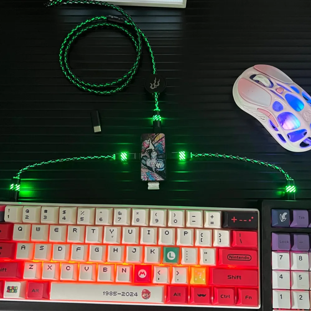 Fukong 2 Drag 3 8K Ultra-low Latency E-sports Magnetic Axis Keyboard Mouse Aerial Insertion Luminous Line 15CM Short Line KBTHUB
Fukong 2 Drag 3 8K Ultra-low Latency E-sports Magnetic Axis Keyboard Mouse Aerial Insertion Luminous Line 15CM Short Line KBTHUB