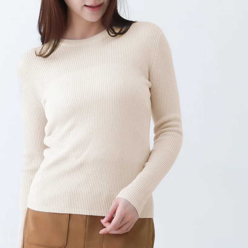 2025 базовый многослойный вязаный топ на осень-зиму, универсальный однотонный пуловер, свитер
2025 базовый многослойный вязаный топ на осень-зиму, универсальный однотонный пуловер, свитер