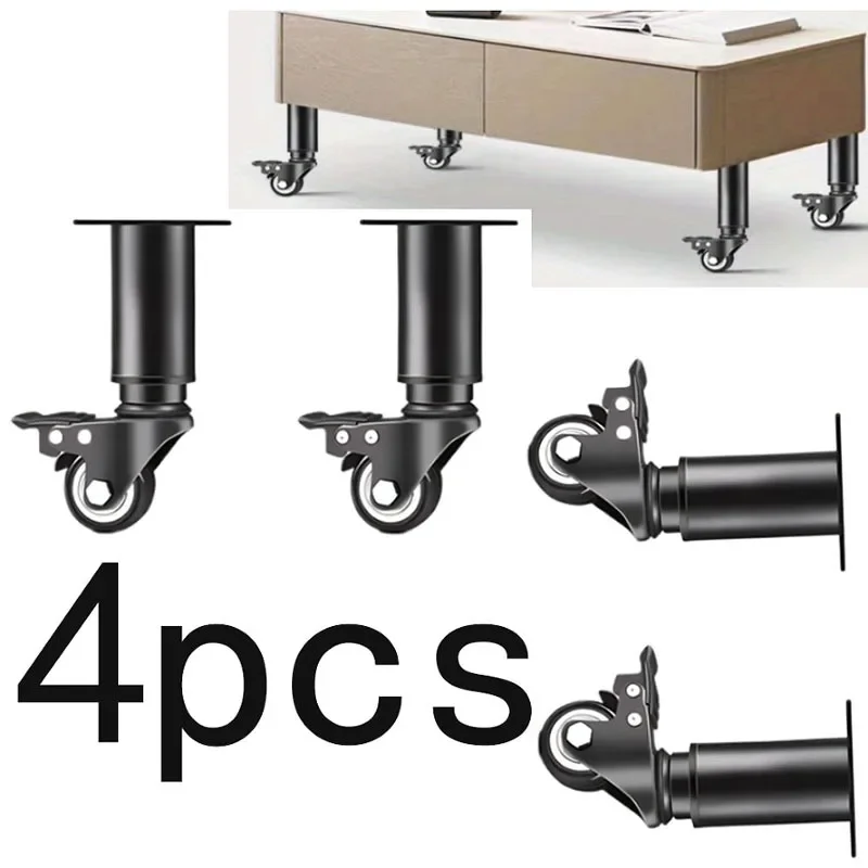 4pcs Adjustable Furniture Feet High Quality Universal Caster Wheel For Furniture Swivel Caster Silent Portability Caste
4pcs Adjustable Furniture Feet High Quality Universal Caster Wheel For Furniture Swivel Caster Silent Portability Caste