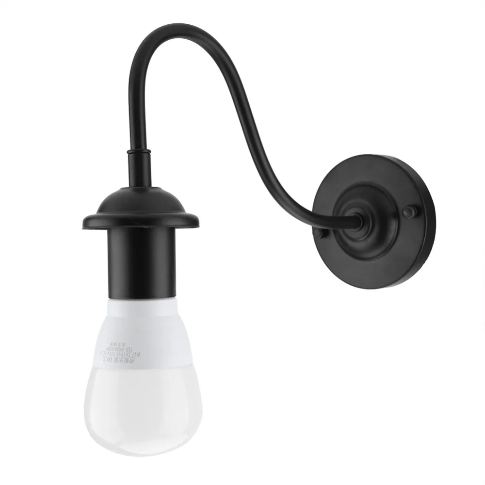 Antique AC 110-220V Wall Sconce Industrial E27 Wall Light Iron Black Wall Lantern Light Hotel
Antique AC 110-220V Wall Sconce Industrial E27 Wall Light Iron Black Wall Lantern Light Hotel
