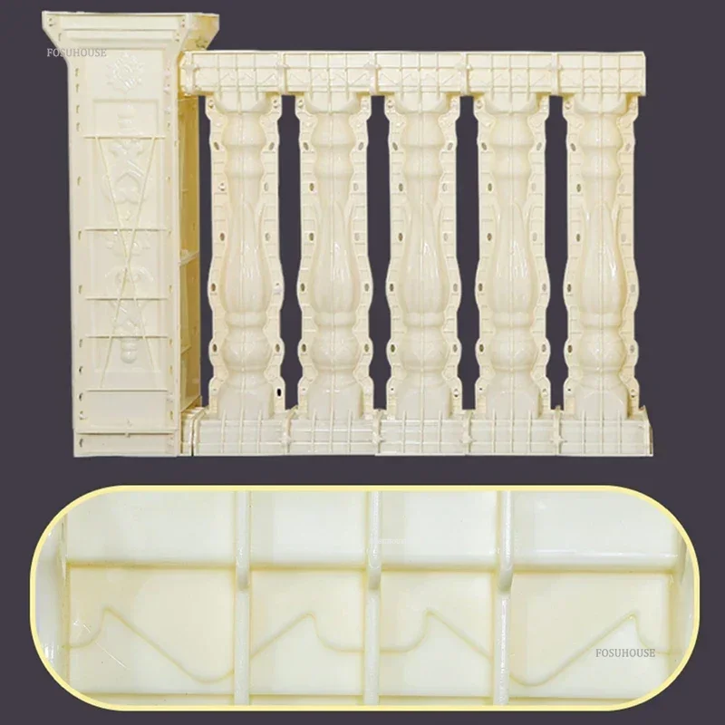 Nordic Villa Garden Buildings Guardrail Mold Roman Column Railing Mold Home Balcony Cast-in-place Fence Cement Column Model F
Nordic Villa Garden Buildings Guardrail Mold Roman Column Railing Mold Home Balcony Cast-in-place Fence Cement Column Model F