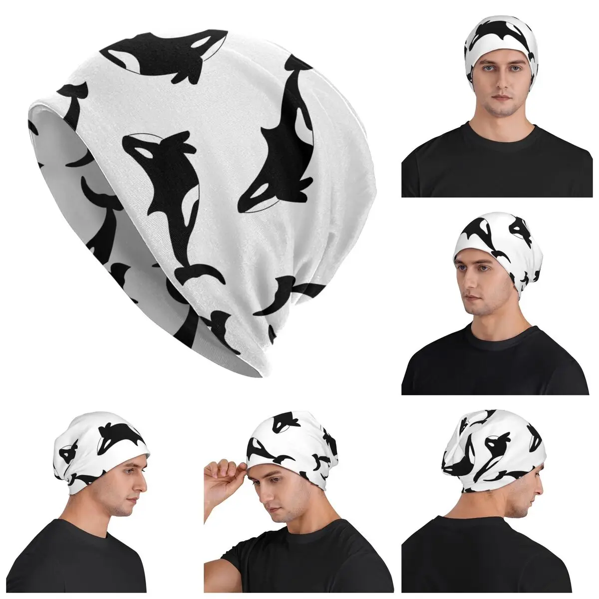 Теплая вязаная шапка Orca Killer Whale, модная шапка-капот, осенне-зимние уличные шапки, шапки для взрослых унисекс
Теплая вязаная шапка Orca Killer Whale, модная шапка-капот, осенне-зимние уличные шапки, шапки для взрослых унисекс