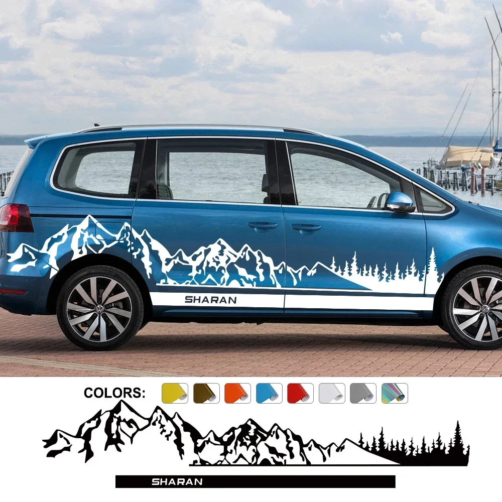Car Door Side Stickers For Volkswagen VW Sharan 7N 2010-2022 Accessories Camper Van Mountain Graphics Mountain Tree Tuning Decal
Car Door Side Stickers For Volkswagen VW Sharan 7N 2010-2022 Accessories Camper Van Mountain Graphics Mountain Tree Tuning Decal