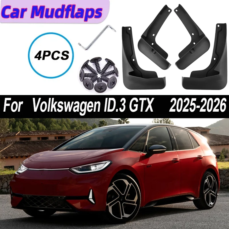 4 PCS Car Mud Flaps For Volkswagen VW ID.3 GTX ID3 GTX 2025 2026 Mudguard Fender Front Rear Splash Part Car Accessories Mudflaps
4 PCS Car Mud Flaps For Volkswagen VW ID.3 GTX ID3 GTX 2025 2026 Mudguard Fender Front Rear Splash Part Car Accessories Mudflaps