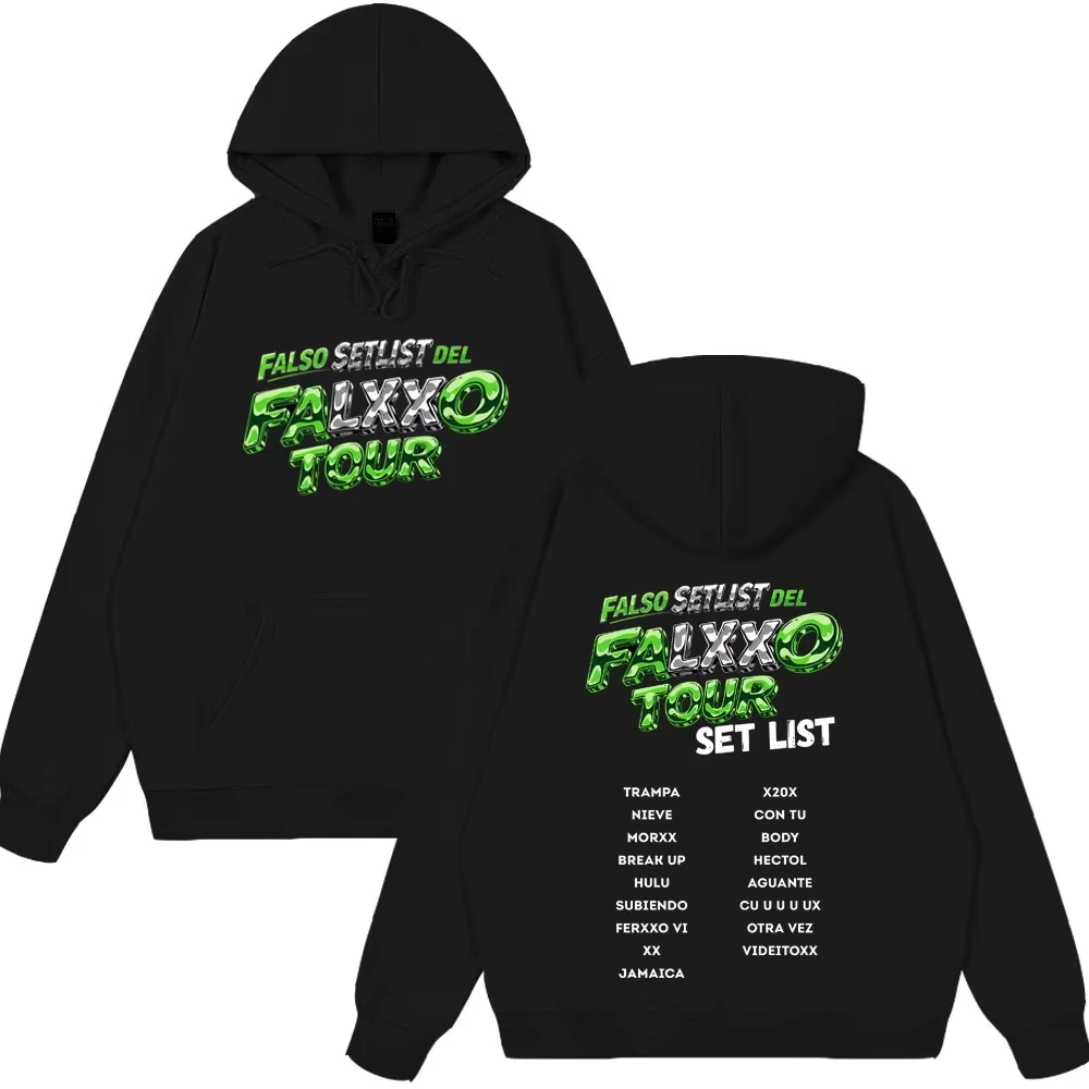 Rapper Feid Ferxxo Tour 2026 Print Hoodies Men's Women Oversized Sweatshirts Fashion Hip Hop Long Sleeves fashion Pullovers tops
Rapper Feid Ferxxo Tour 2026 Print Hoodies Men's Women Oversized Sweatshirts Fashion Hip Hop Long Sleeves fashion Pullovers tops