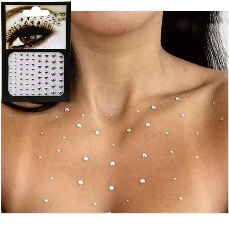 9 Colors Tattoo Sticker Glitter Diamond Makeup Eyeliner Eyeshadow Face Rhinestone Sticker Jewelry Eyes Makeup Crystal Stickers
9 Colors Tattoo Sticker Glitter Diamond Makeup Eyeliner Eyeshadow Face Rhinestone Sticker Jewelry Eyes Makeup Crystal Stickers