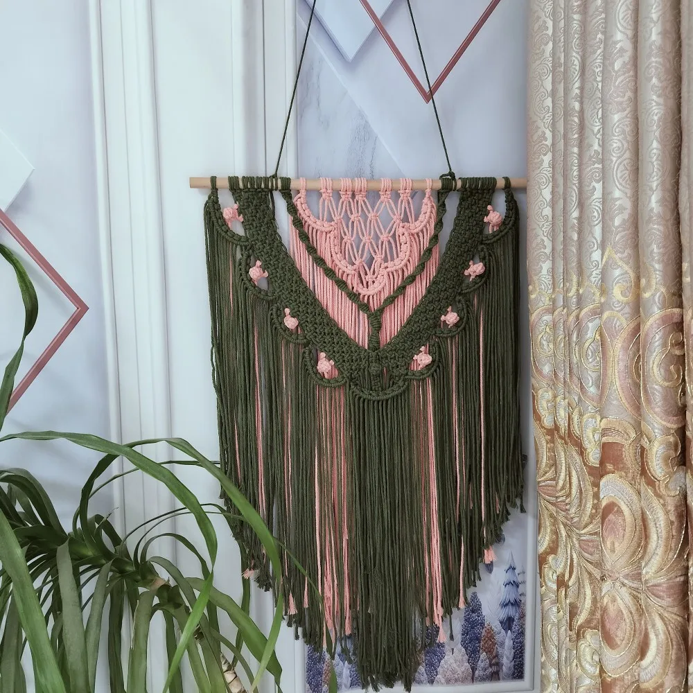 Nordic Hand Woven Tapestry Seashell Patterns Wall Tapestries Macrame Wall Hanging Decorations Nursery Farmhouse Home Decor Craft
Nordic Hand Woven Tapestry Seashell Patterns Wall Tapestries Macrame Wall Hanging Decorations Nursery Farmhouse Home Decor Craft