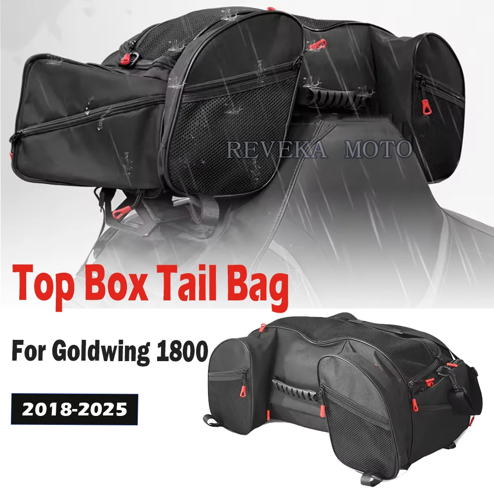 New For Honda Goldwing1800 Tour DCT Airbag Motorcycle Trunk Waterproof Storage Bag Large Capacity Rear Top Storage Bag 2018-2025
New For Honda Goldwing1800 Tour DCT Airbag Motorcycle Trunk Waterproof Storage Bag Large Capacity Rear Top Storage Bag 2018-2025