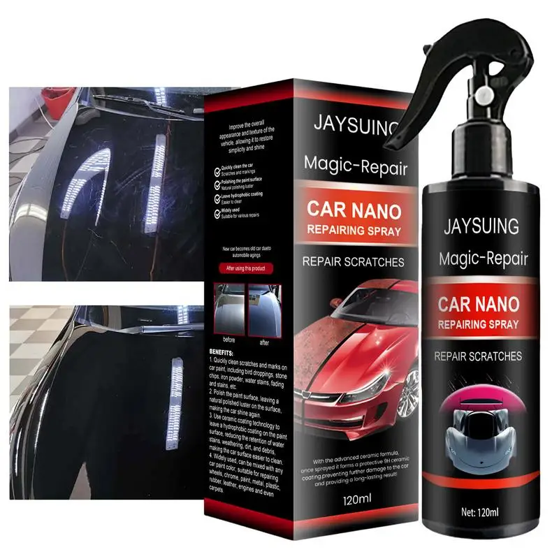 Ceramic Car Paint Spray 120ml Portable 3-in-1 Top Coat Paint Sealant For Car Polishing Professional Rapid Ceramic Paint Sealant
Ceramic Car Paint Spray 120ml Portable 3-in-1 Top Coat Paint Sealant For Car Polishing Professional Rapid Ceramic Paint Sealant