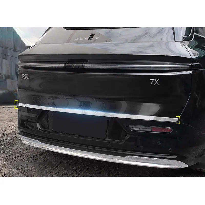 Car Rear Door Strip Trunk Door Decoration Styling Trims for Zeekr 7x 2025 2026 2027 Exterior Accessories Kit
Car Rear Door Strip Trunk Door Decoration Styling Trims for Zeekr 7x 2025 2026 2027 Exterior Accessories Kit