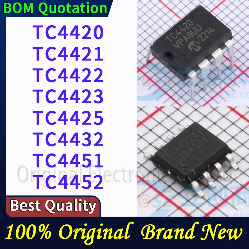 TC4420 TC4421 TC4422 TC4423 TC4425 TC4432 TC4451 TC4452 В наличии Оригинальные высококачественные товары
TC4420 TC4421 TC4422 TC4423 TC4425 TC4432 TC4451 TC4452 В наличии Оригинальные высококачественные товары