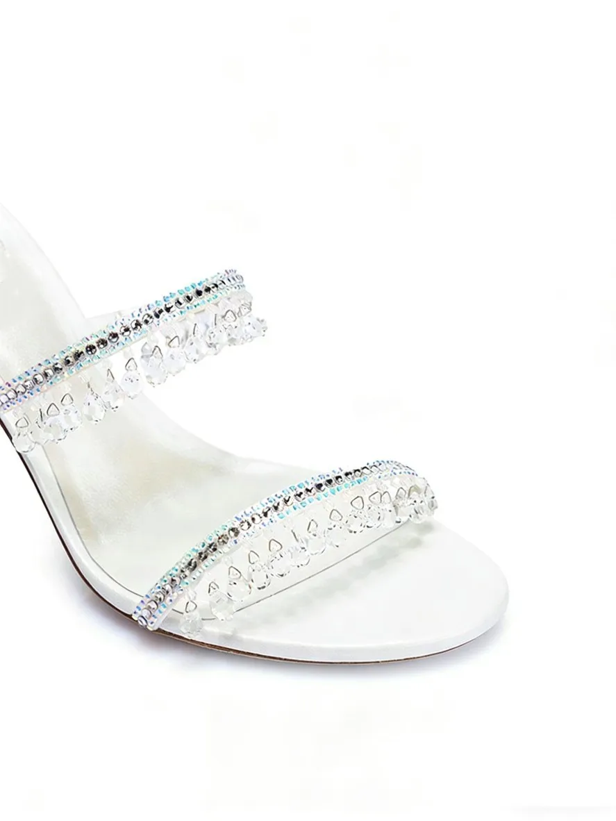 2026 New Crystal Round Toe Outdoor Summer Women Slippers Stiletto High Heels Slip On Design Large Size Fashion Lady Shoes
2026 New Crystal Round Toe Outdoor Summer Women Slippers Stiletto High Heels Slip On Design Large Size Fashion Lady Shoes