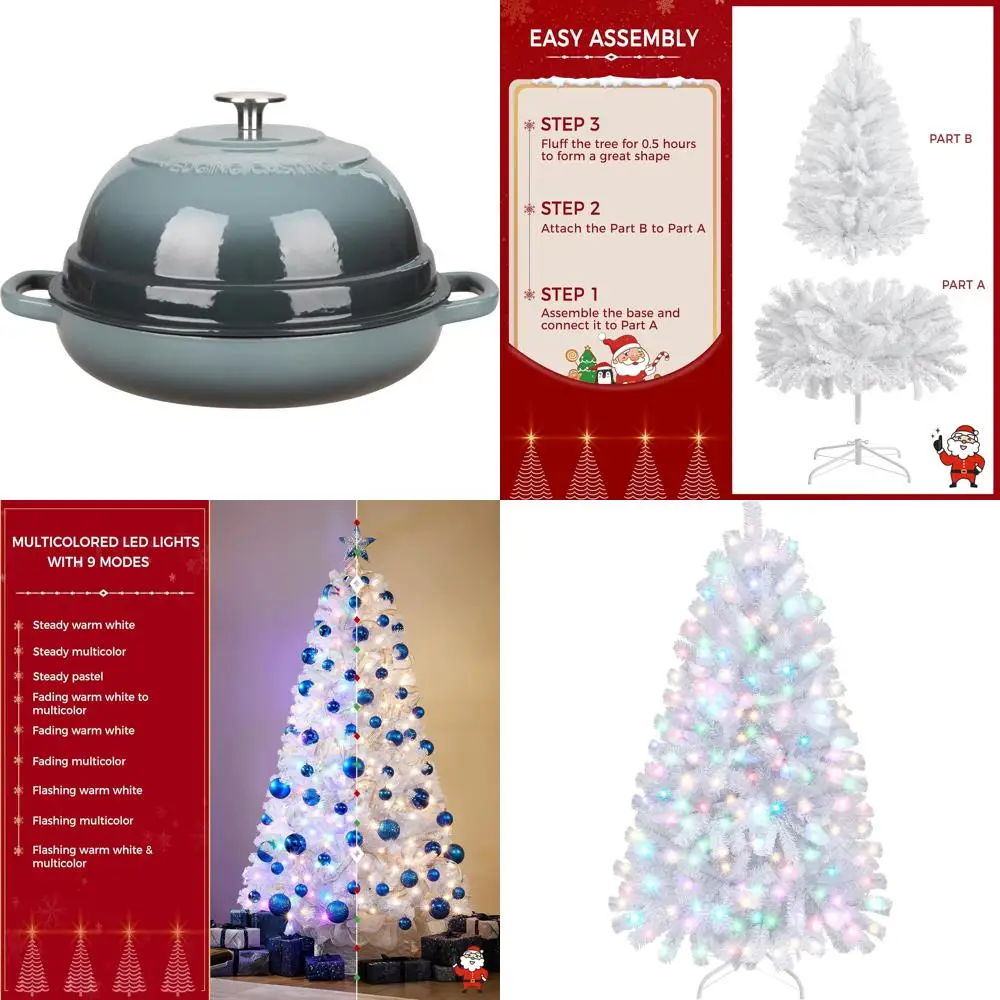 6 Quart Enamel Cast Iron Dutch Oven with Lid - Round Bread Oven for Homemade Sourdough Baking, Perfect for Baking Authentic Brea
6 Quart Enamel Cast Iron Dutch Oven with Lid - Round Bread Oven for Homemade Sourdough Baking, Perfect for Baking Authentic Brea