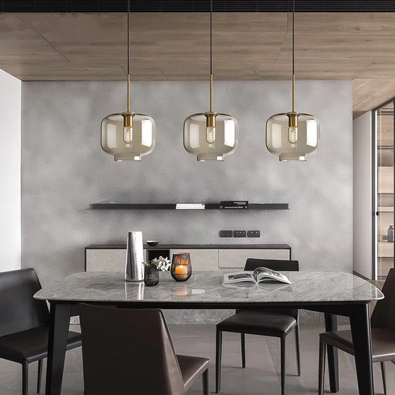 Art Industrial Retro LED Glass Pendant Light Nordic Loft Hanging Chandeliers Lighting Kitchen Restaurant Pendant Lamp Suspension
Art Industrial Retro LED Glass Pendant Light Nordic Loft Hanging Chandeliers Lighting Kitchen Restaurant Pendant Lamp Suspension