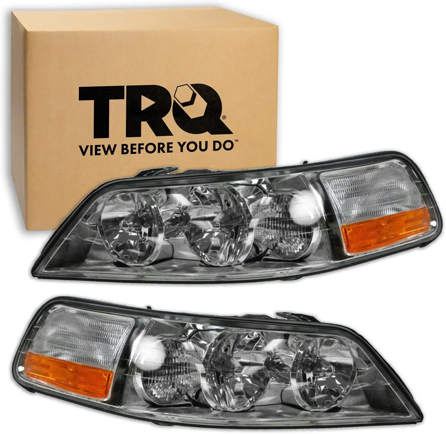 Driver & Passenger Side Headlight Assembly Set Headlights Driver & Passenger Side Compatible with 2005-2011 Lincoln Town Car FO2
Driver & Passenger Side Headlight Assembly Set Headlights Driver & Passenger Side Compatible with 2005-2011 Lincoln Town Car FO2