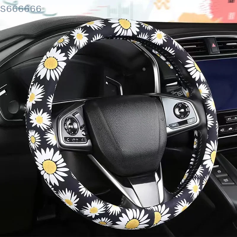 New Vintage Flower Cute Steering Wheel Cover Universal 15 Inch Car Accessories Protector For Women Men Girls
New Vintage Flower Cute Steering Wheel Cover Universal 15 Inch Car Accessories Protector For Women Men Girls