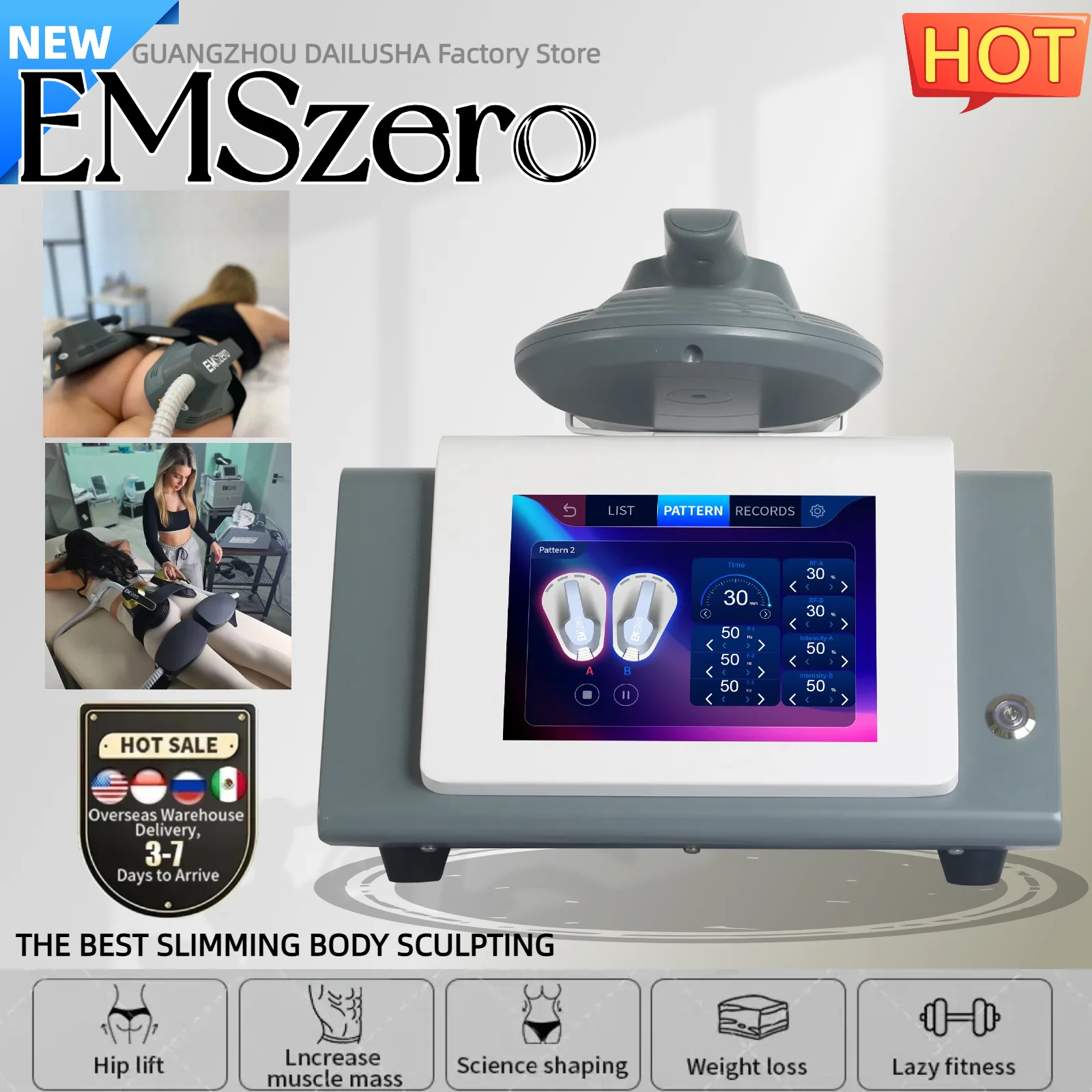 6000 Вт новый RF магнитный портативный портативный EMS лицо тонкие линии лица жилет формирование линии Taxl идеальная кривая сжигание жира Hipspinming
6000 Вт новый RF магнитный портативный портативный EMS лицо тонкие линии лица жилет формирование линии Taxl идеальная кривая сжигание жира Hipspinming