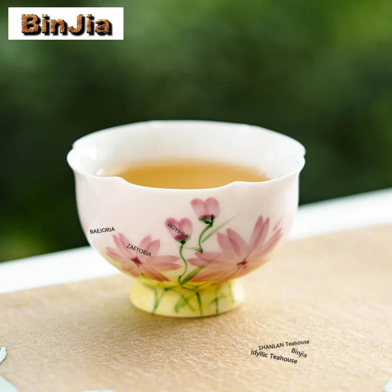 40ml Hand-painted Daisy Teacup Ancient Tea Bowl Set Of Cups Tea-tasting Personal Cup Jianzhan Master Cups Tea Items Ornaments
40ml Hand-painted Daisy Teacup Ancient Tea Bowl Set Of Cups Tea-tasting Personal Cup Jianzhan Master Cups Tea Items Ornaments