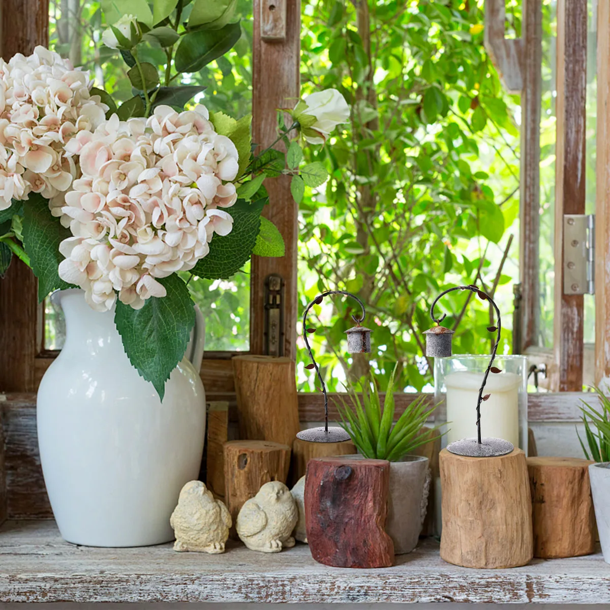 Iron Hook Base Desktop nament Micro L scape Hanging Rack Plant Display Micro L scape Retro Bird Hut Home Office Gift 
Iron Hook Base Desktop nament Micro L scape Hanging Rack Plant Display Micro L scape Retro Bird Hut Home Office Gift