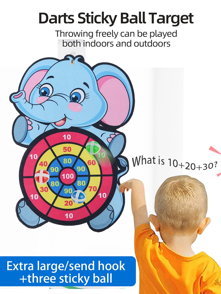 Kids Sticky Ball Target Throw Game Indoor Outdoor Montessori Toy Early Education Hand-Eye Coordination Training Carnival Gift
Kids Sticky Ball Target Throw Game Indoor Outdoor Montessori Toy Early Education Hand-Eye Coordination Training Carnival Gift