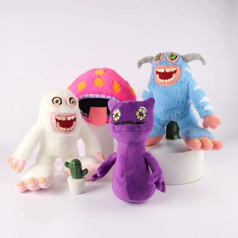 Креативная аниме-игра «Мои поющие монстры», периферийные товары, мягкое качество изготовления, украшение для куклы, подарки на день рождения для друзей и детей
Креативная аниме-игра «Мои поющие монстры», периферийные товары, мягкое качество изготовления, украшение для куклы, подарки на день рождения для друзей и детей