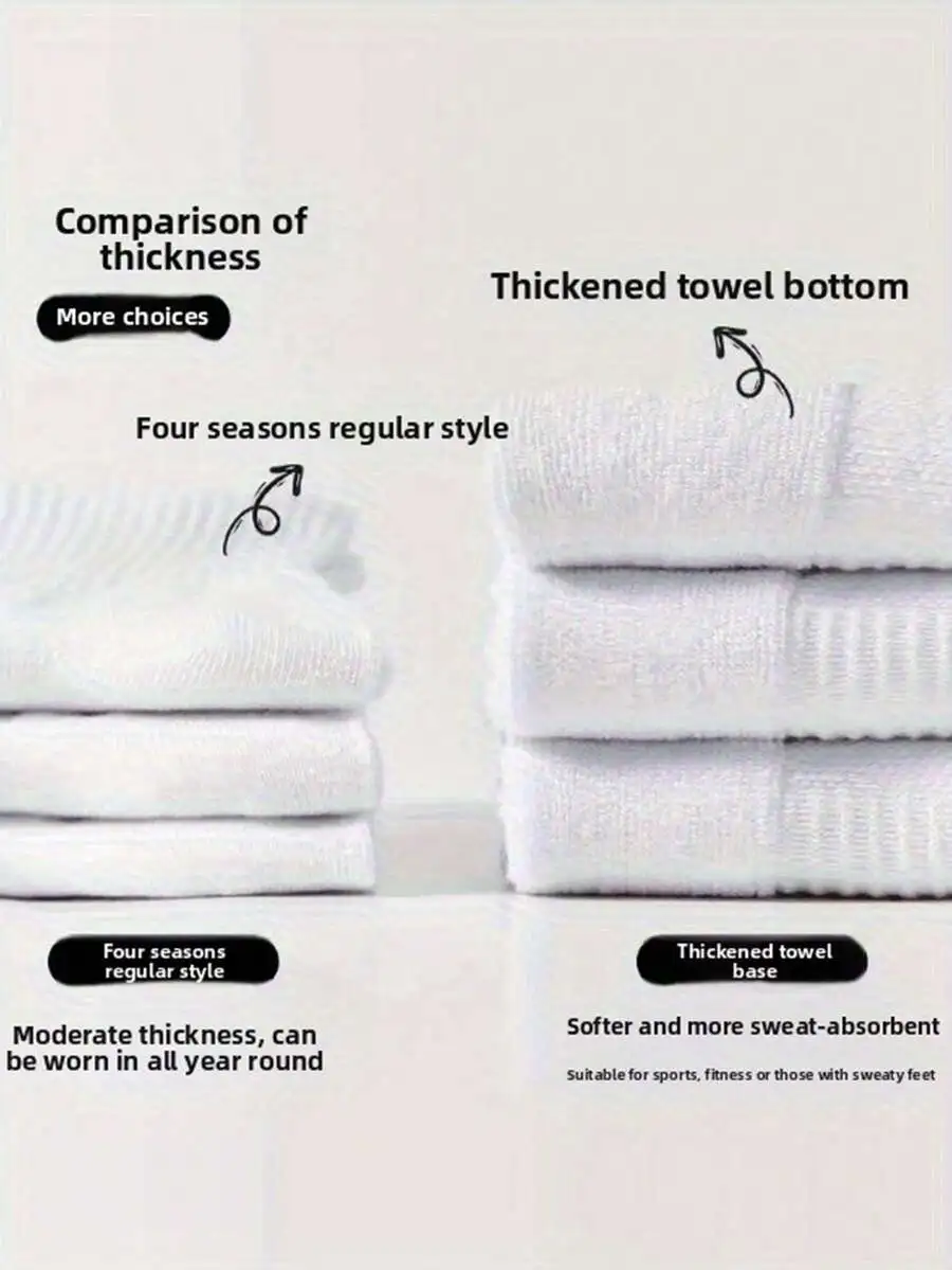 Unisex White Mid-Calf Sports Socks Breathable Casual All Seasons
Unisex White Mid-Calf Sports Socks Breathable Casual All Seasons