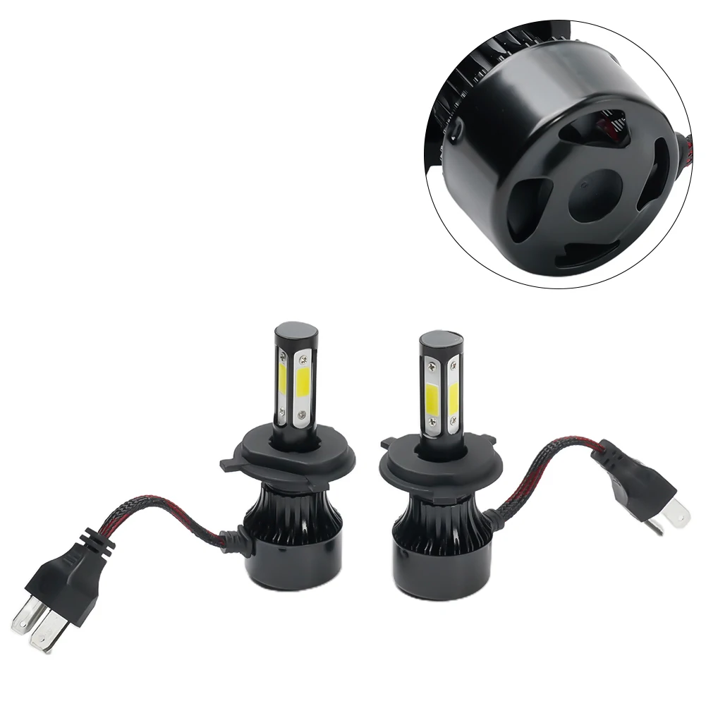 High/Low Beam Headlights IP68 LED Spotlight Waterproof 2500W 375000LM 4-Sides Bulbs Conversion HB2 Replacement
High/Low Beam Headlights IP68 LED Spotlight Waterproof 2500W 375000LM 4-Sides Bulbs Conversion HB2 Replacement