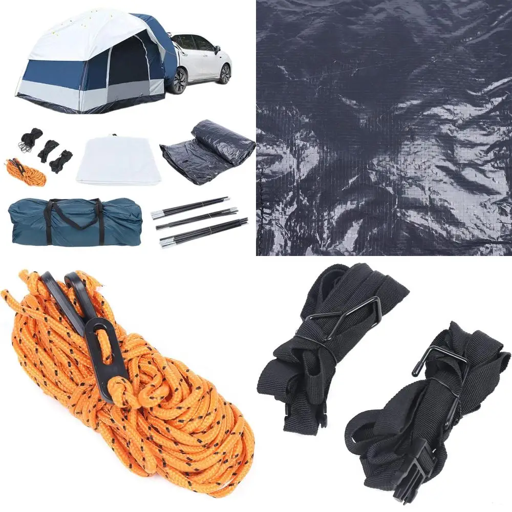 Camping SUV Tent, 8.2x8.2x6.56Ft, 201D Oxford PU2000mm Waterproof Double Layer Car Tent with Storage Bag
Camping SUV Tent, 8.2x8.2x6.56Ft, 201D Oxford PU2000mm Waterproof Double Layer Car Tent with Storage Bag
