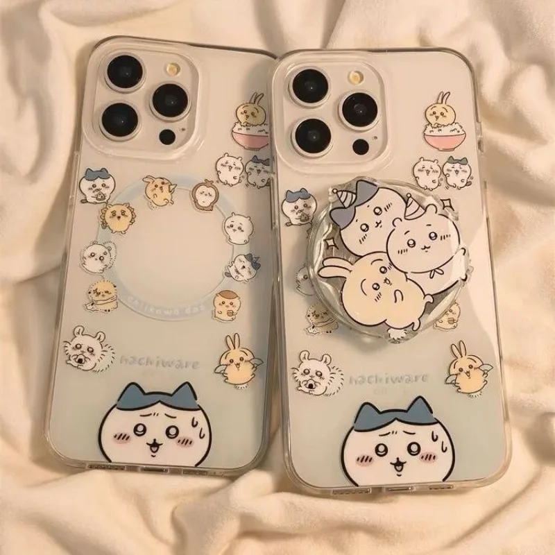 Anime Chiikawa Rotating Magnetic Phone Case Cute Kawaii Cartoon for IPhone 16ProMax 15 13 14Plus 12 11 8 Women Girls Gift Lovely
Anime Chiikawa Rotating Magnetic Phone Case Cute Kawaii Cartoon for IPhone 16ProMax 15 13 14Plus 12 11 8 Women Girls Gift Lovely