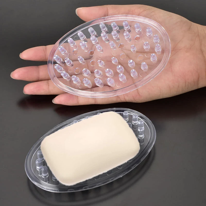 Plastic Soap Holder Bar Holder Tray Clear Plastic Oval Bath Soap Rack For Bathroom Kitchen Holder Bathroom Accessory Soap Holder
Plastic Soap Holder Bar Holder Tray Clear Plastic Oval Bath Soap Rack For Bathroom Kitchen Holder Bathroom Accessory Soap Holder