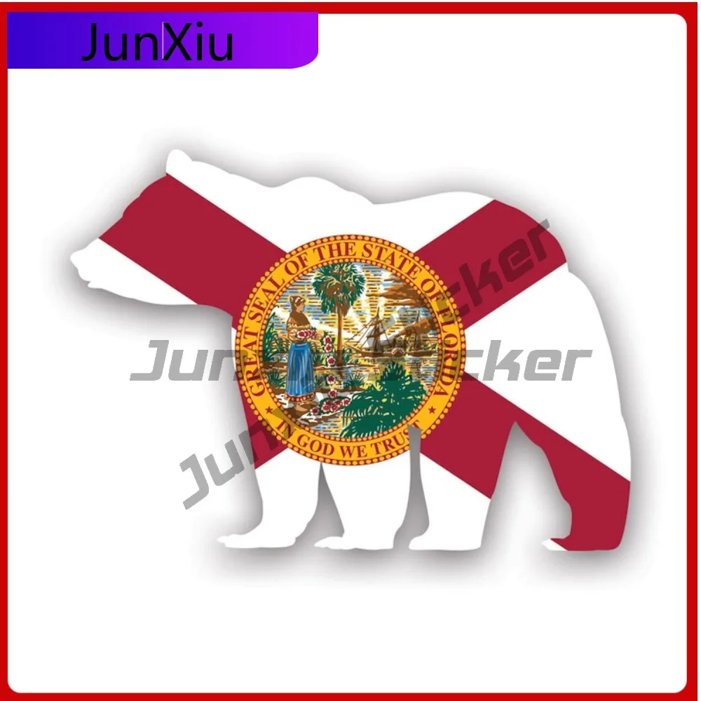 Florida Bear Flag Sticker Waterproof Outdoor Cool Bumper Waterproof Vinyl Decal For Toilet Seat High Quality Decor Protection
Florida Bear Flag Sticker Waterproof Outdoor Cool Bumper Waterproof Vinyl Decal For Toilet Seat High Quality Decor Protection