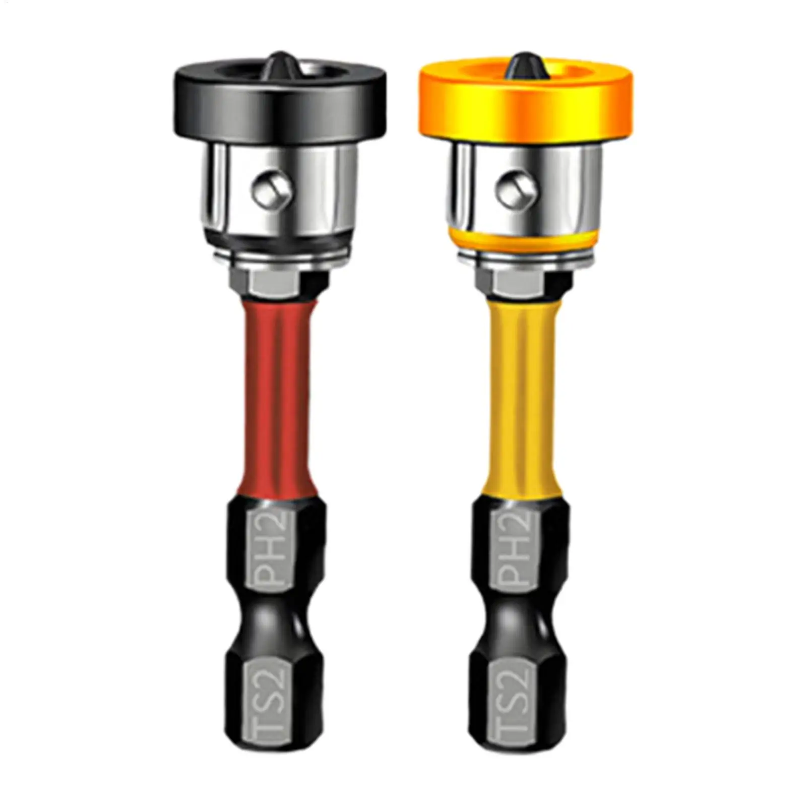 5pcs Drywall Screw Bit with Depth Limiter/ Hexagonal Shank Magnetic Drywall Screw Holder PH2 Positioning Screwdriver Bits
5pcs Drywall Screw Bit with Depth Limiter/ Hexagonal Shank Magnetic Drywall Screw Holder PH2 Positioning Screwdriver Bits