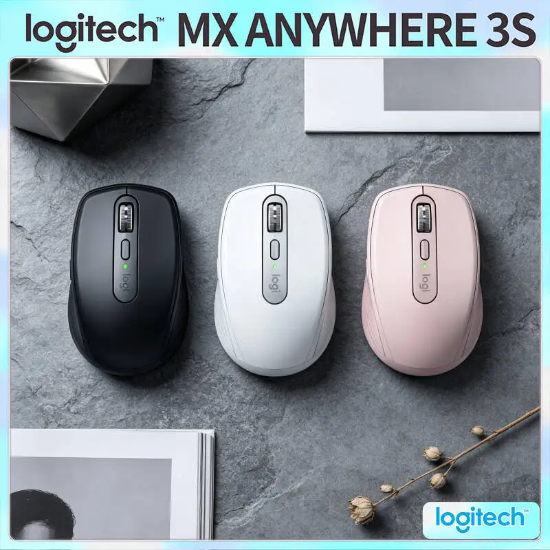 Wireless MX Anywhere 3S - 8000 DPI, 3-Device Bluetooth, Hyper-Scroll, Great for Snack Team Meeting & Project Discussion
Wireless MX Anywhere 3S - 8000 DPI, 3-Device Bluetooth, Hyper-Scroll, Great for Snack Team Meeting & Project Discussion