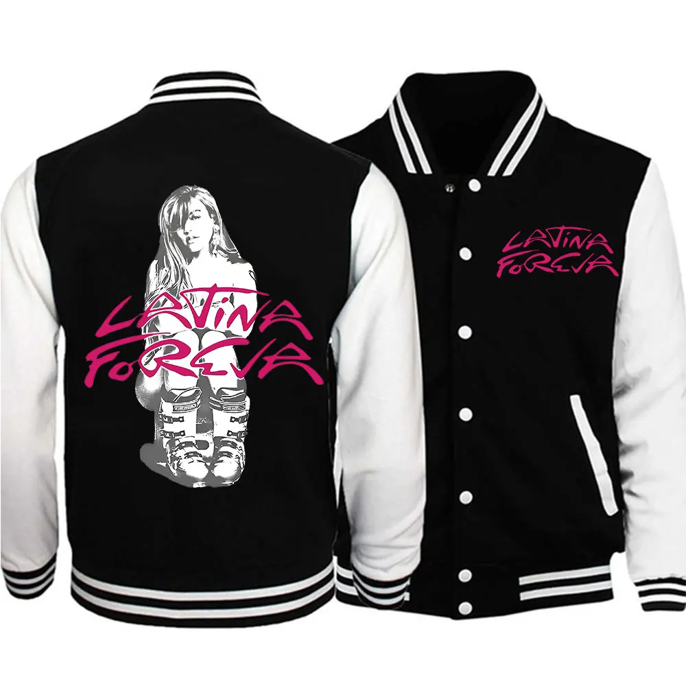 Karol G Latina Foreva Print 2025 Baseball Uniform Hoodie Harajuku Hip Hop Tops Gift
Karol G Latina Foreva Print 2025 Baseball Uniform Hoodie Harajuku Hip Hop Tops Gift