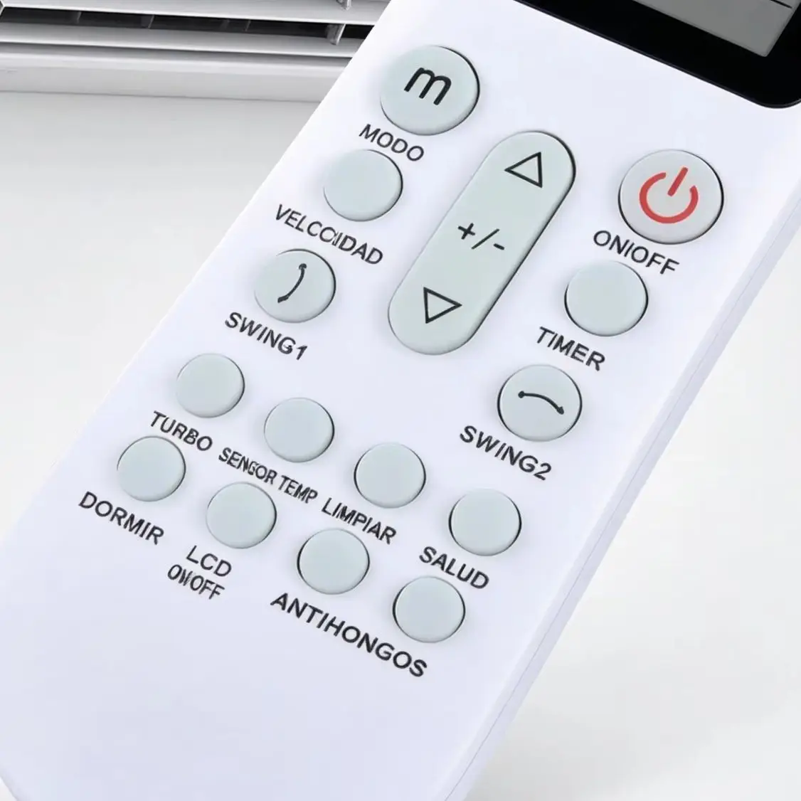 YKR-K/401E Universal AC Remote Control Replacement Suitable for Wall Mount & Floor Standing Air Conditioners
YKR-K/401E Universal AC Remote Control Replacement Suitable for Wall Mount & Floor Standing Air Conditioners
