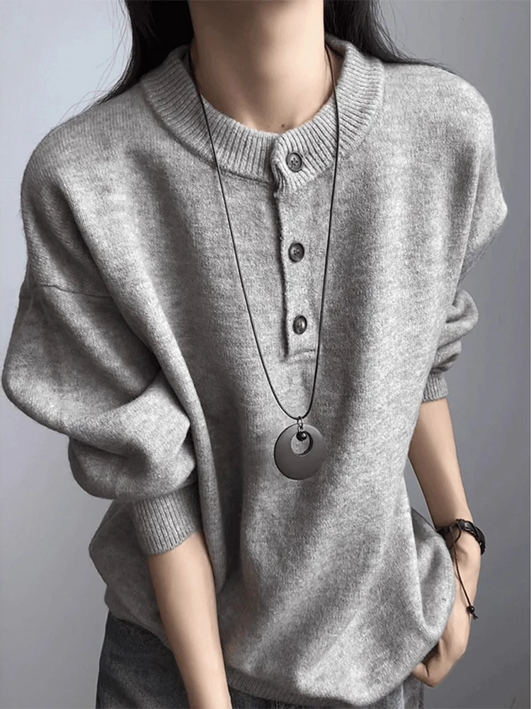 Мужской вязаный свитер на пуговицах Cleanfit ey, свободный крой, удобный высококачественный трикотаж, базовый слой для осеннего сезона
Мужской вязаный свитер на пуговицах Cleanfit ey, свободный крой, удобный высококачественный трикотаж, базовый слой для осеннего сезона