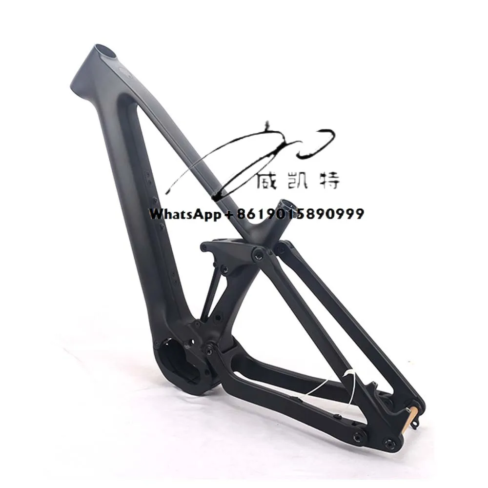 Full E-Bike 29ER Carbon Fibre Suspension Disc Brake Electric Power Assistance Bicycle Frame MTB Enduro BAFANG M820
Full E-Bike 29ER Carbon Fibre Suspension Disc Brake Electric Power Assistance Bicycle Frame MTB Enduro BAFANG M820