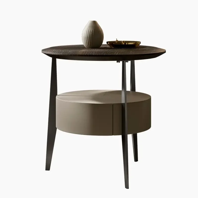 Bedside table Bedroom Small apartment Irregular high-footed Italian light luxury minimalist high-end small round bedside table
Bedside table Bedroom Small apartment Irregular high-footed Italian light luxury minimalist high-end small round bedside table