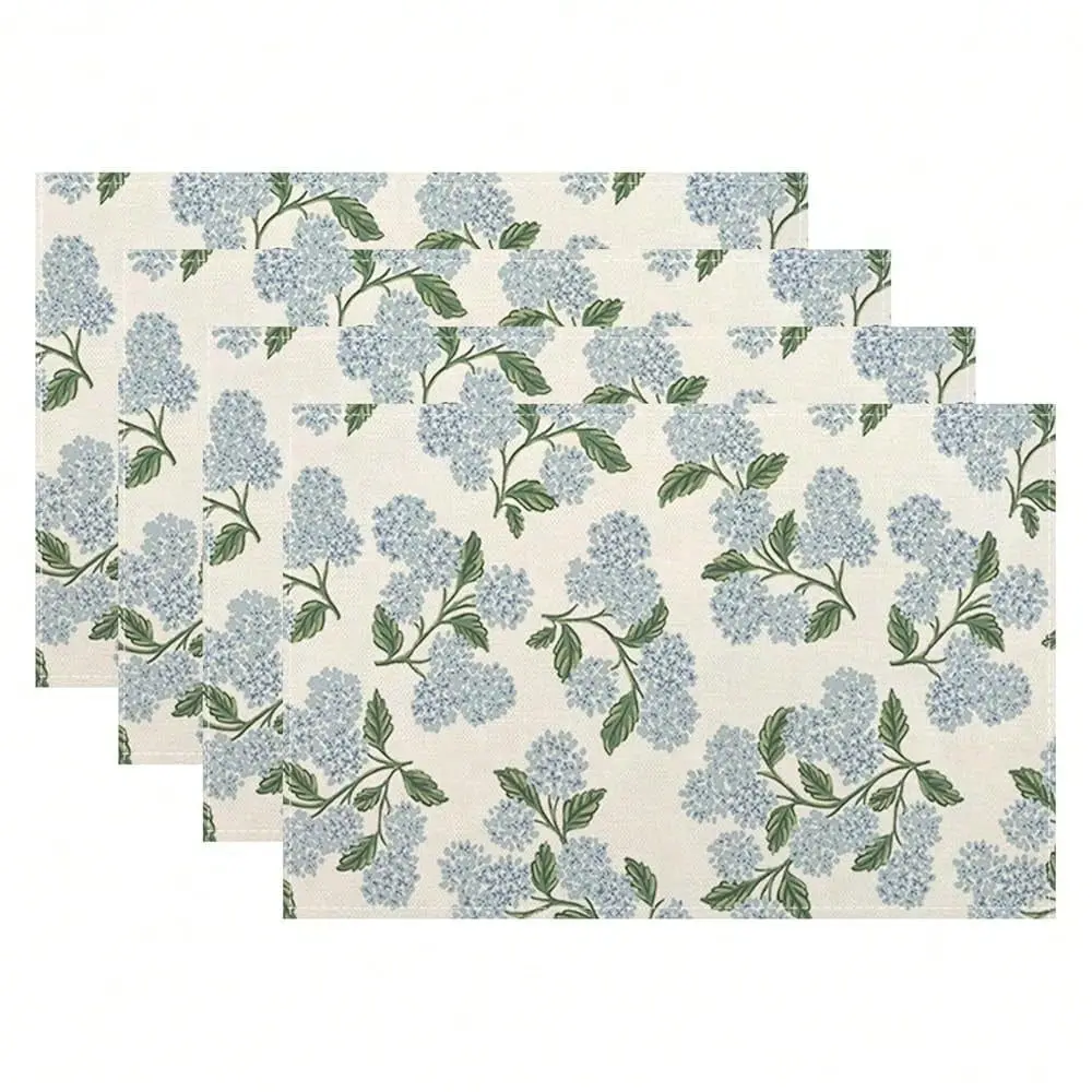 Green Spring Placemats Set Of 6 Hydrangea Flower Decor Place Mats 12x18 Inch Vintage Floral Summer Seasonal Decorative Linen Ta
Green Spring Placemats Set Of 6 Hydrangea Flower Decor Place Mats 12x18 Inch Vintage Floral Summer Seasonal Decorative Linen Ta