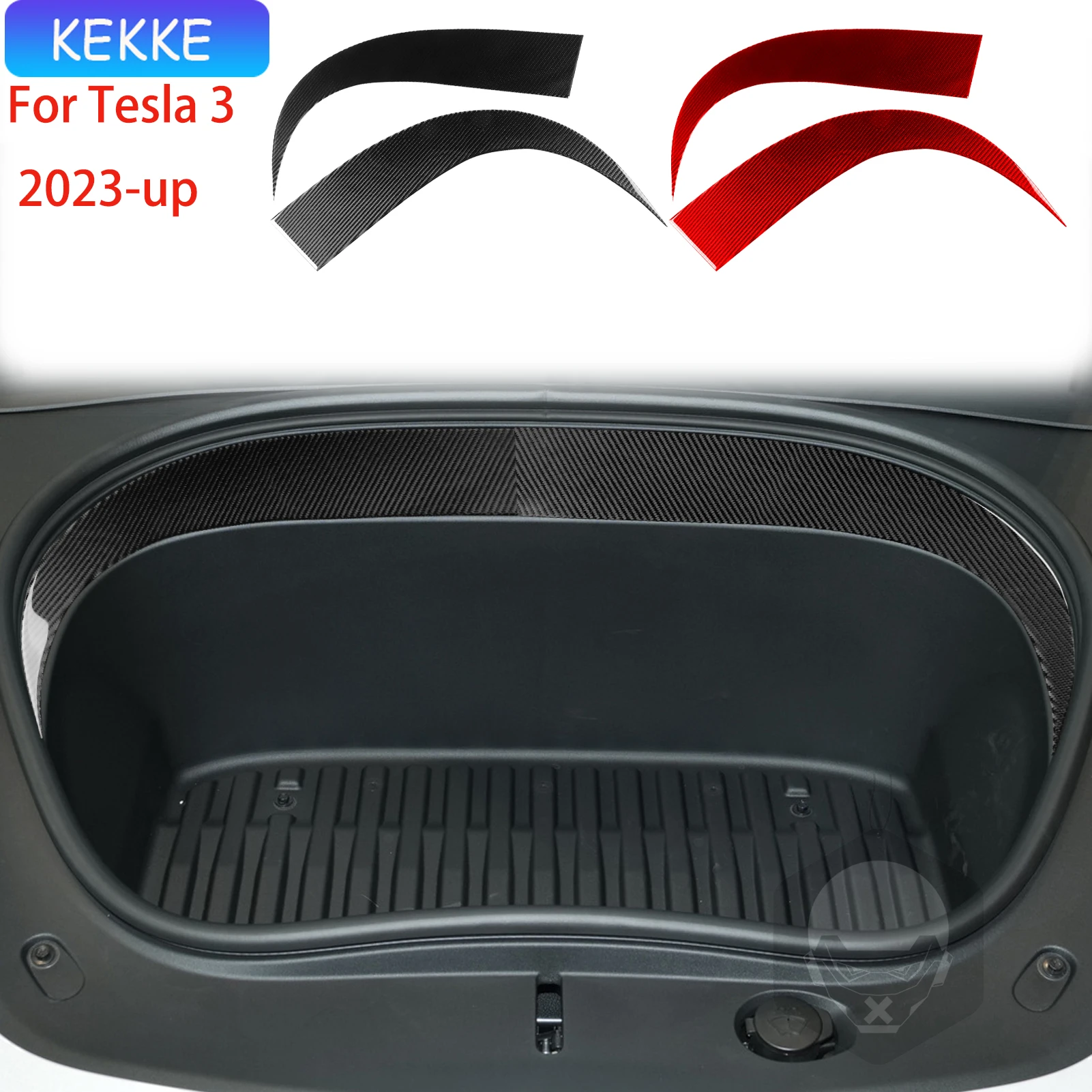For Tesla 3 2023-up Pre storage box Soft Carbon Fiber Decorative Car Exterior Accessories Stickers
For Tesla 3 2023-up Pre storage box Soft Carbon Fiber Decorative Car Exterior Accessories Stickers