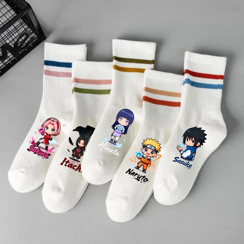 Naruto Women Men Comfortable Socks Cartoon Anime Pattern Striped Spring Autumn Breathable Sweating Absorption Soft Sock Gifts
Naruto Women Men Comfortable Socks Cartoon Anime Pattern Striped Spring Autumn Breathable Sweating Absorption Soft Sock Gifts