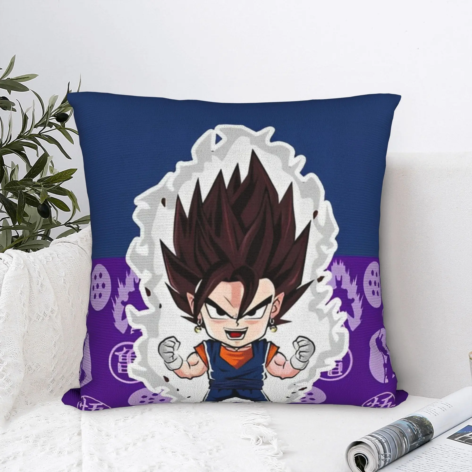 Квадратные наволочки DBZ Super Saiyan Vegeta, чехлы для подушек DBZ, декоративные наволочки на молнии для гостиной, 40*40 см
Квадратные наволочки DBZ Super Saiyan Vegeta, чехлы для подушек DBZ, декоративные наволочки на молнии для гостиной, 40*40 см