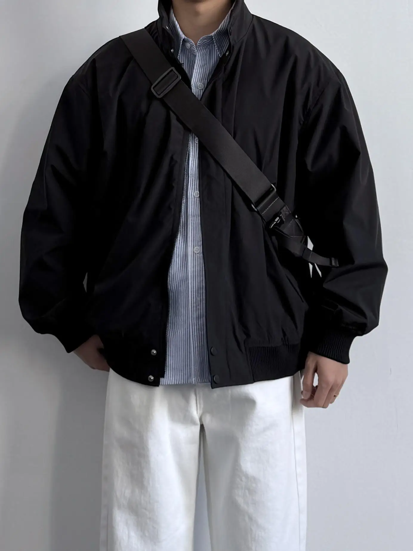 Spring Autumn Loose Fit Pure Color Stand Collar Jaet Men Women Casual Comfortable Workwear Outerwear Easy Care Polyester
Spring Autumn Loose Fit Pure Color Stand Collar Jaet Men Women Casual Comfortable Workwear Outerwear Easy Care Polyester