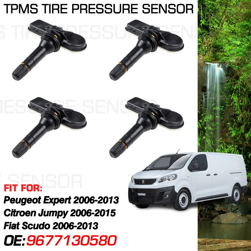 433MHz Car Tire Pressure Monitoring Sensor For Fiat Scudo 2006-2013 Citroen Jumpy 2006-2015 Peugeot Expert 2006-2013 9677130580
433MHz Car Tire Pressure Monitoring Sensor For Fiat Scudo 2006-2013 Citroen Jumpy 2006-2015 Peugeot Expert 2006-2013 9677130580