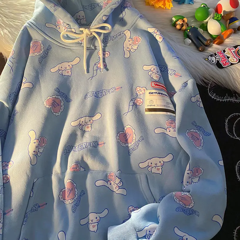 Women Harajuku Fashion Tops 2023 New Korean Teens Pullovers Streetwear Hip Hop Cartoon Rabbit Printed Graphic Hooded Sweatshirt
Women Harajuku Fashion Tops 2023 New Korean Teens Pullovers Streetwear Hip Hop Cartoon Rabbit Printed Graphic Hooded Sweatshirt