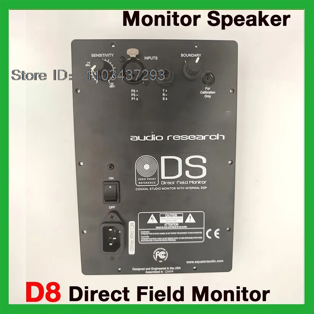 Monitor Speaker 5" 8" Loudspeaker Direct Field Monitor For Equator Audio D8 Power Audio Active Speaker Amplifier Module DSP
Monitor Speaker 5" 8" Loudspeaker Direct Field Monitor For Equator Audio D8 Power Audio Active Speaker Amplifier Module DSP