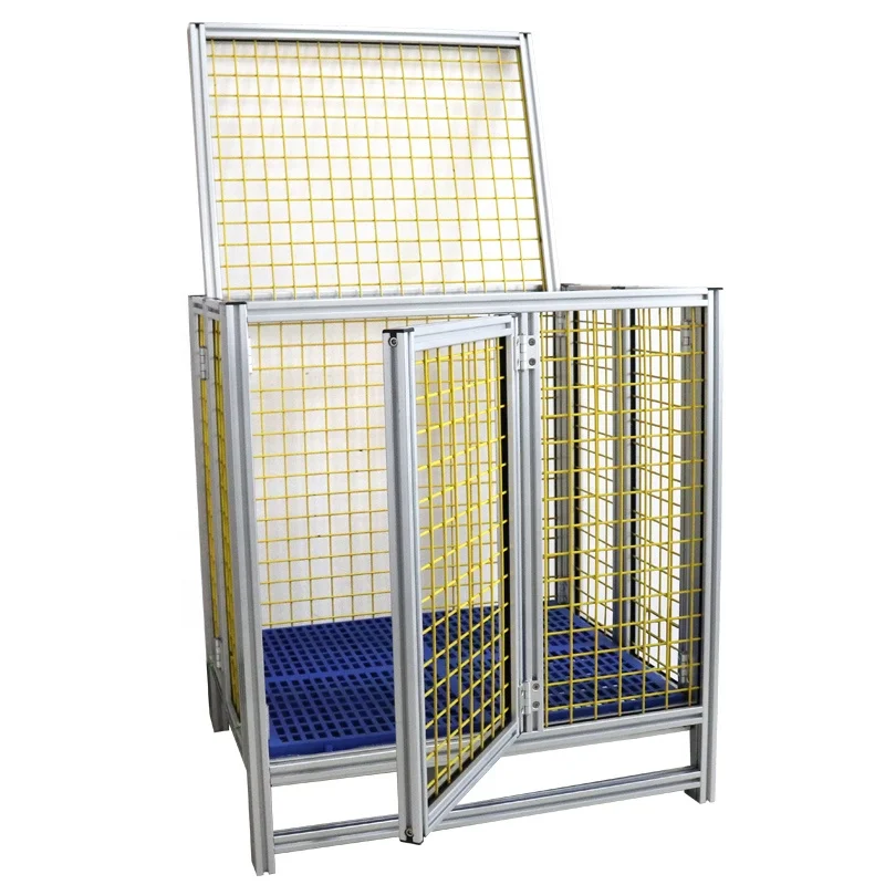 STLFLangle Aluminum Profile Factory Stainless Steel Cage Series Large Dog Folding square Dog Kennel for Small Dogs
STLFLangle Aluminum Profile Factory Stainless Steel Cage Series Large Dog Folding square Dog Kennel for Small Dogs