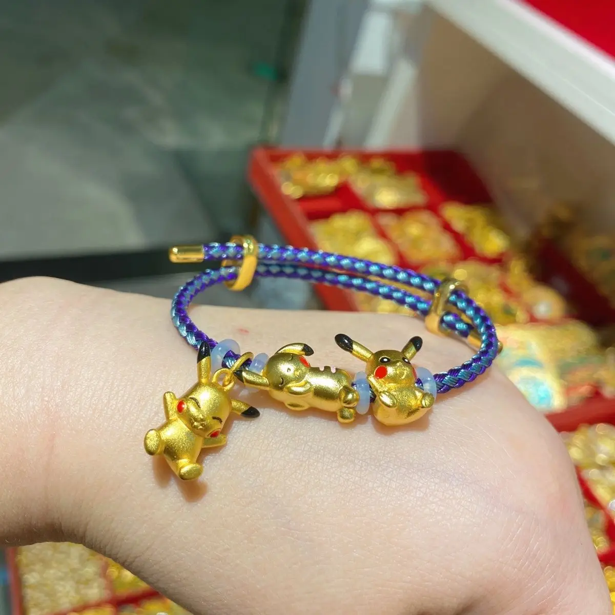 2025 Original New Pikachu Series Bracelet Girly Heart Super Fairy Adjustable Steel Wire Cute 3D
2025 Original New Pikachu Series Bracelet Girly Heart Super Fairy Adjustable Steel Wire Cute 3D