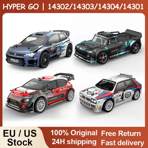 HYPER GO RC MJX 14304 14303 14302 14301 High Speed Drift Car  With Gyroscope - Electric Toy for Kids Volkswagen Racing Gift